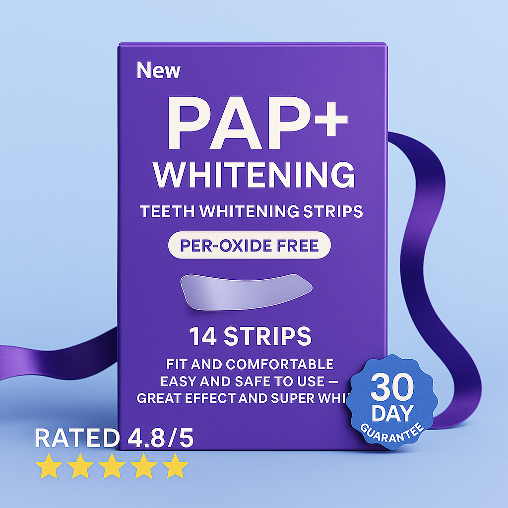 Purple Teeth Whitening Strips