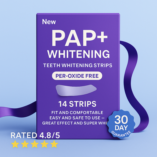 Purple Teeth Whitening Strips