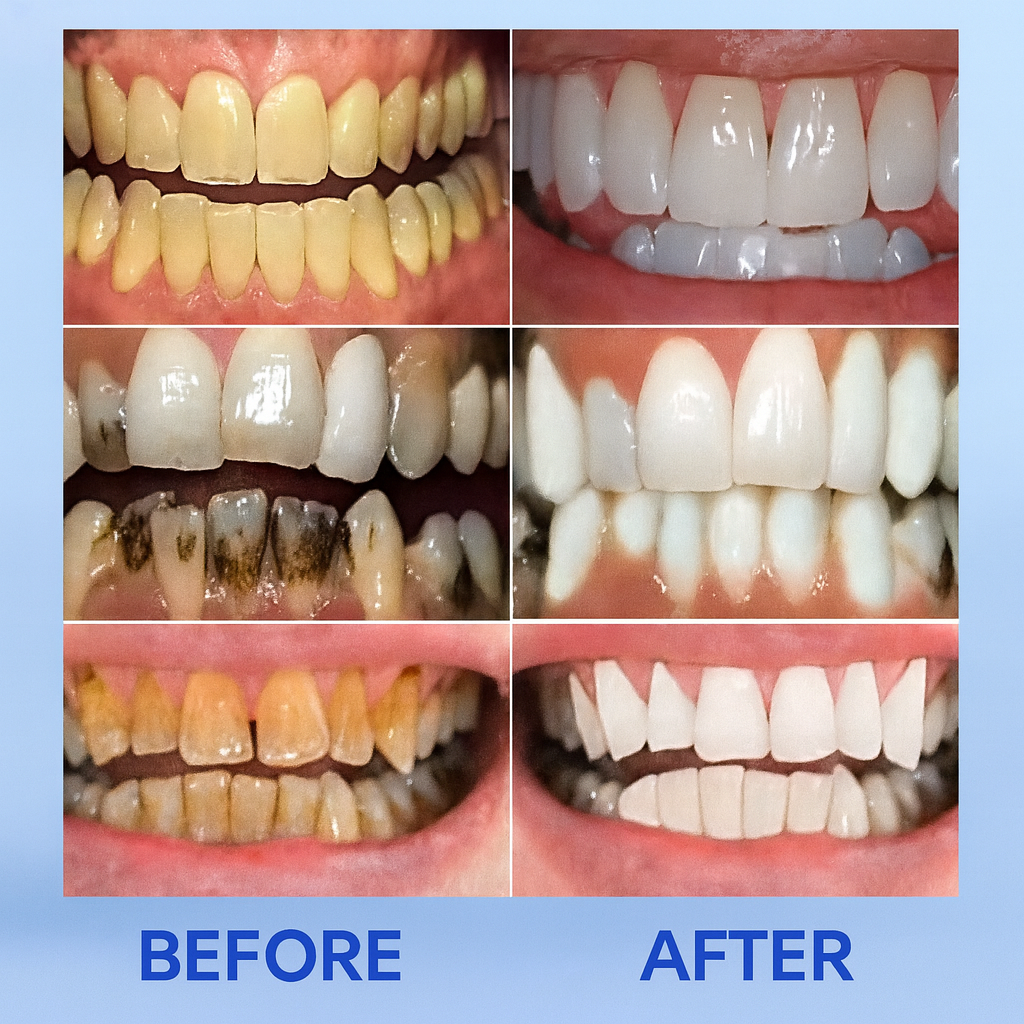 Purple Teeth Whitening Strips