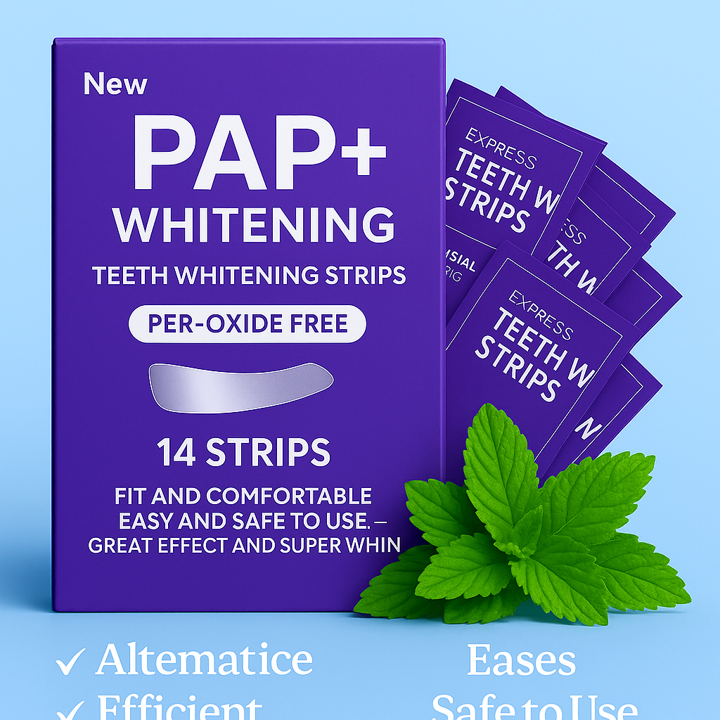 Purple Teeth Whitening Strips