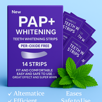 Purple Teeth Whitening Strips